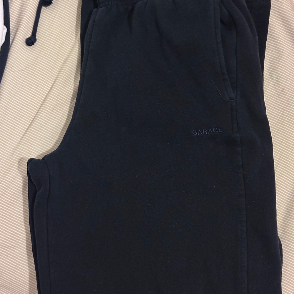 Garage Charcoal Casual Joggers
